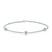 CLEA THREE DIAMOND BRACELET