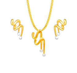 22 Karat Yellow Gold Pendant Set