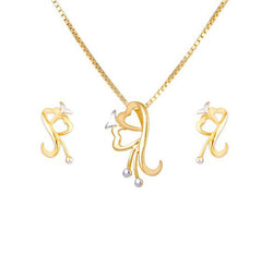 22 Karat Yellow Gold Pendant Set