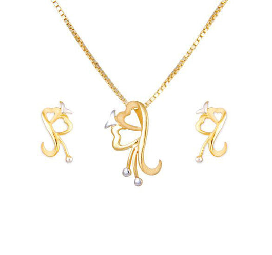 22 Karat Yellow Gold Pendant Set
