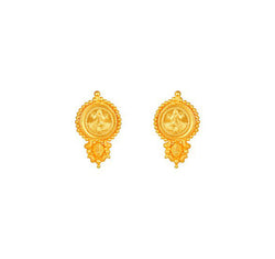 Tanishq Yellow Gold Stud Earrings