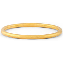 Yellow Gold Studded Bangle