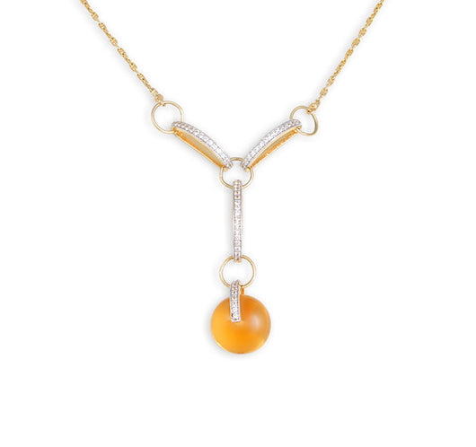 Tanishq Yellow Gold Necklace