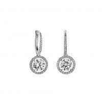 DE BEERS AURA SLEEPER EARRINGS