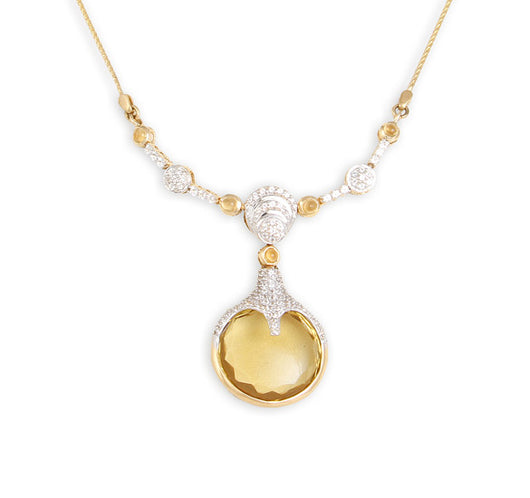 Tanishq Yellow Gold Necklace