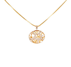 Tanishq Mia Yellow Gold Necklace