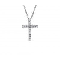 MICROPAVÉ CROSS PENDANT