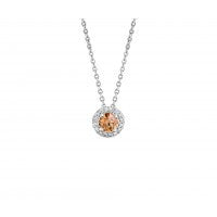 DE BEERS AURA FANCY COLOURED DIAMOND PENDANT