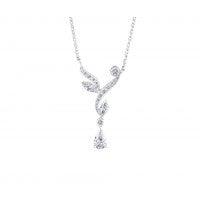 ADONIS ROSE PEAR PENDANT
