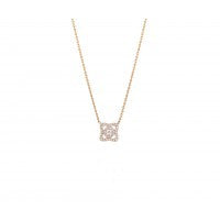 ENCHANTED LOTUS PINK GOLD SMALL PENDANT