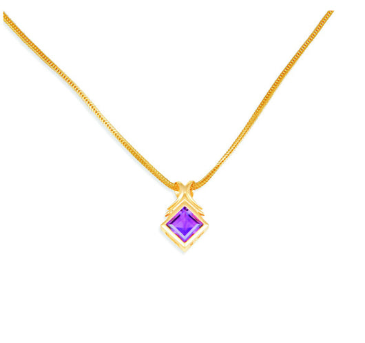 Tanishq Yellow Gold Pendant