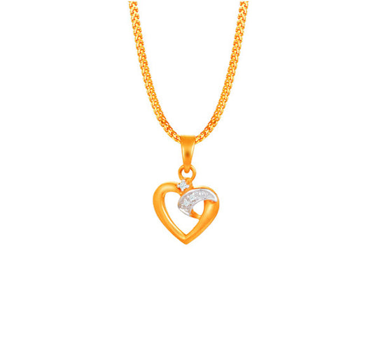 Tanishq Yellow Gold Pendant