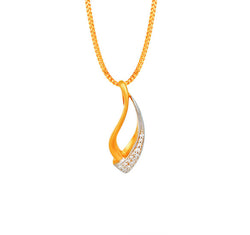Tanishq Yellow Gold Pendant