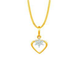 Tanishq Yellow Gold Pendant