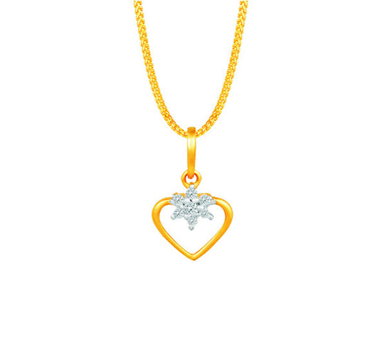 Tanishq Yellow Gold Pendant
