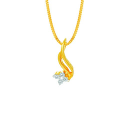 Tanishq Yellow Gold Pendant