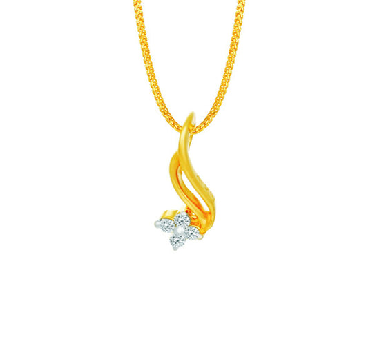 Tanishq Yellow Gold Pendant