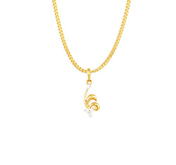 Tanishq Yellow Gold Pendant