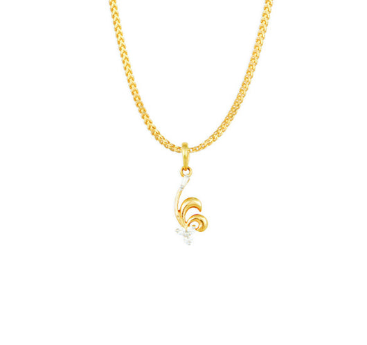 Tanishq Yellow Gold Pendant