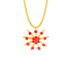 Tanishq Yellow Gold Pendant
