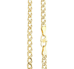 18 karat yellow gold chain.