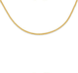 A 22 karat yellow gold chain with a simplistic design