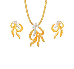 22 Karat Yellow Gold Pendant Set