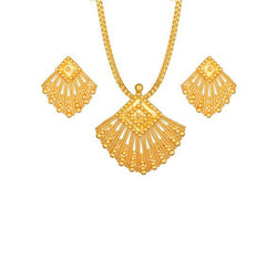 22 Karat Yellow Gold Pendant Set